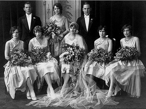 Vintage wedding fashion found via lisadawncouk vintage 1920's wedding 